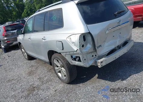 2013 Toyota Highlander Limited V6 z USA, uszkodzony, nr VIN 5TDDK3EH5DS181238